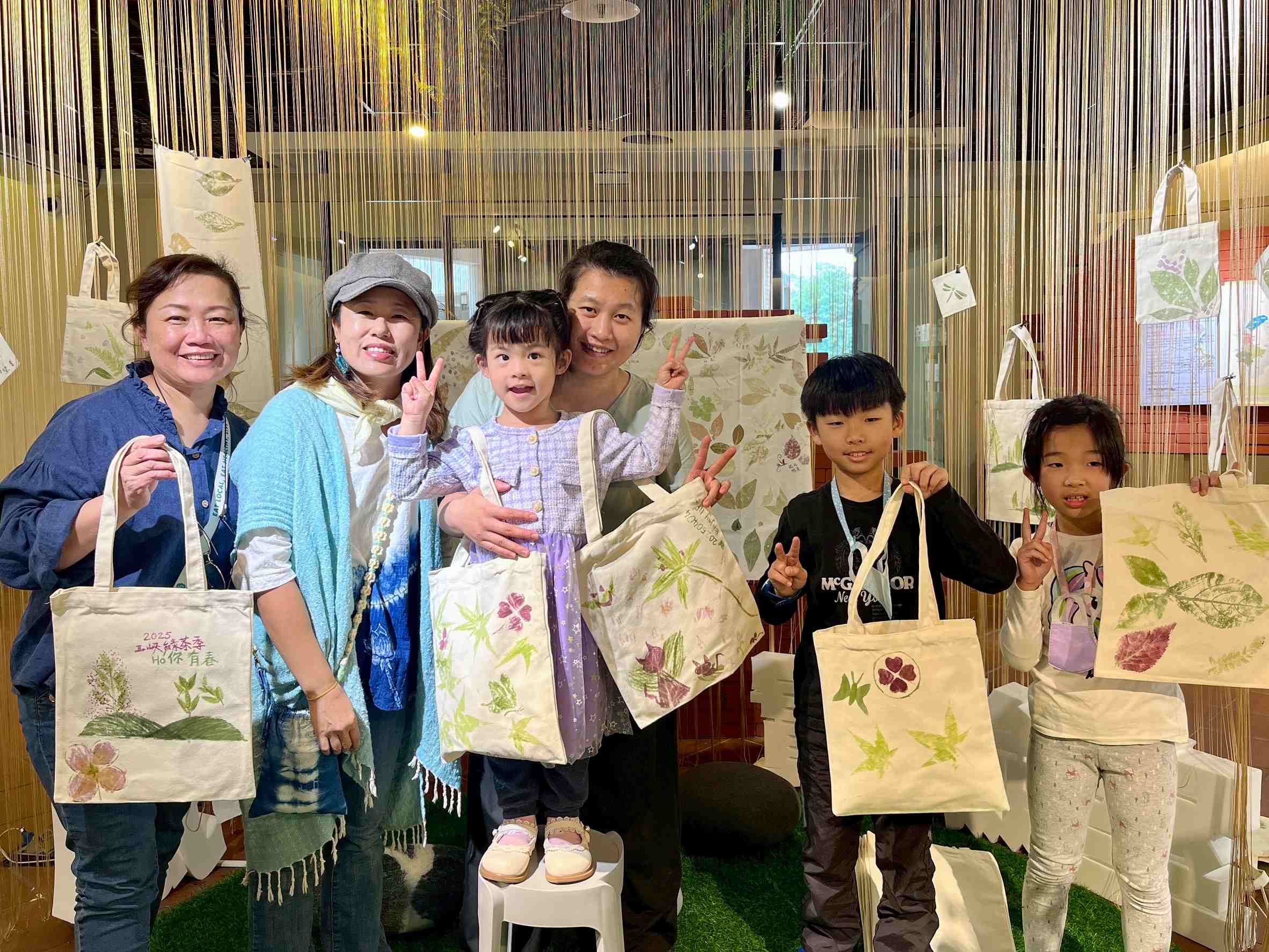 2.植物拓染提袋 2