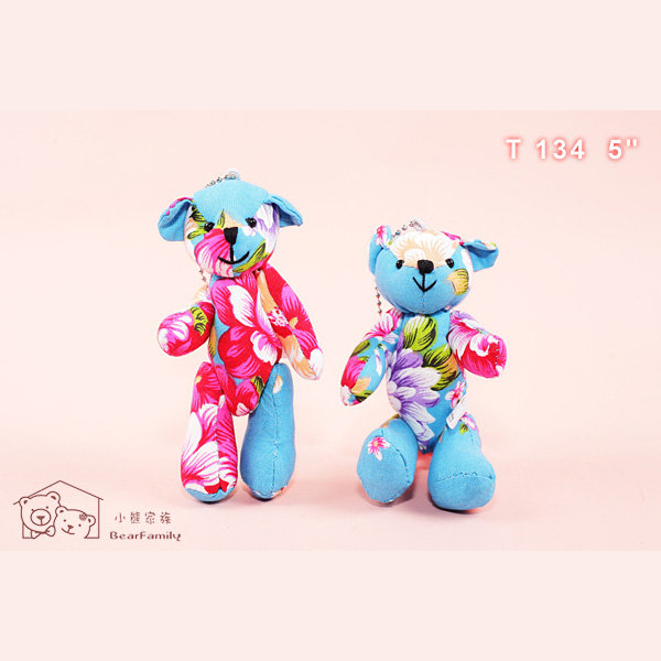 花布小熊
