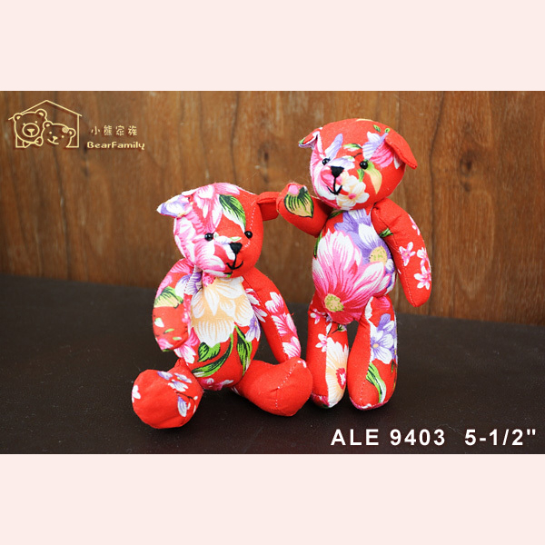 花布小熊